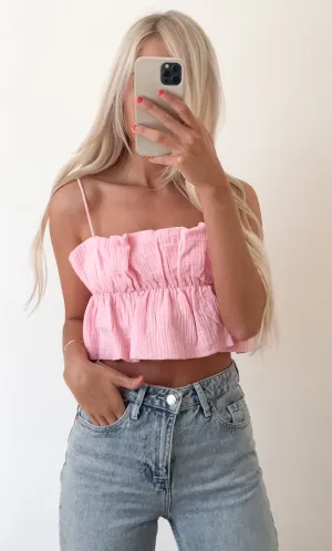 Cameron Frill Crop Top