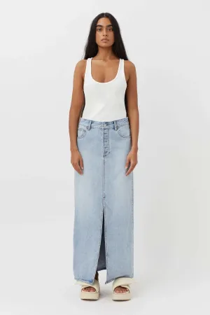 Camilla and Marc Phoebe Maxi Skirt Washed Blue