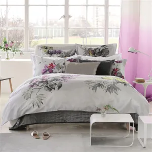Caprifoglio Argento Duvet Cover by Designers Guild