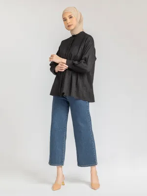 CASA TOP PLAIN BLACK
