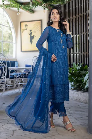 Cerulean |  Azure Ensembles Chiffon 3PCS 2023