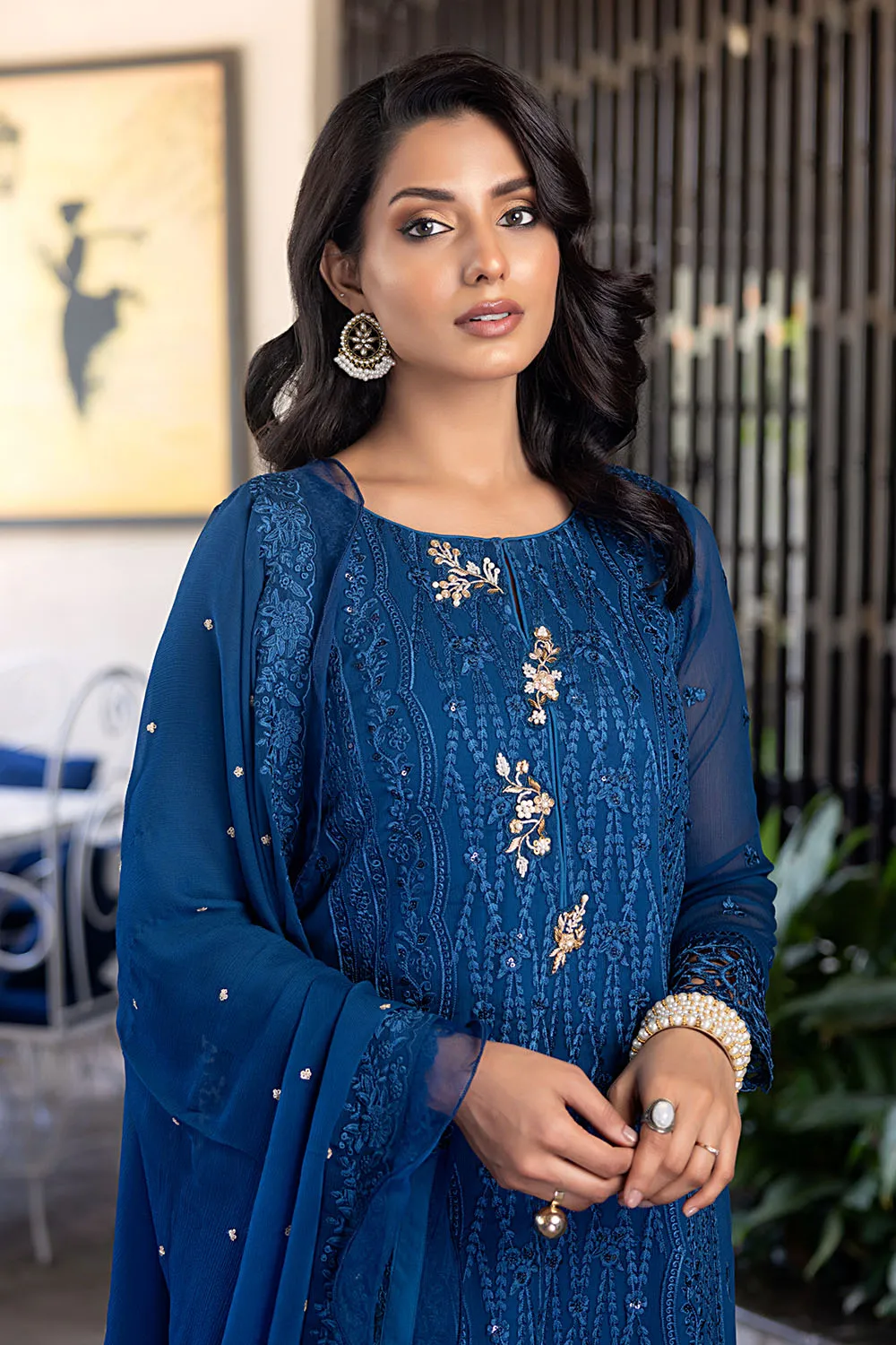 Cerulean |  Azure Ensembles Chiffon 3PCS 2023