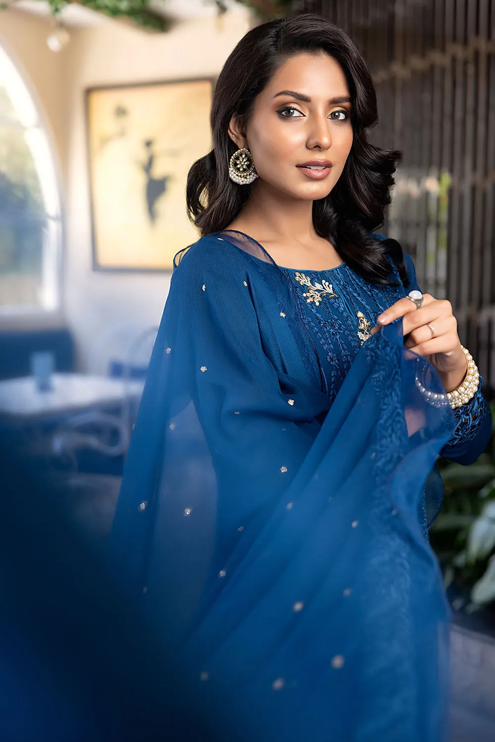 Cerulean |  Azure Ensembles Chiffon 3PCS 2023