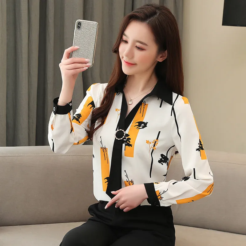 Chiffon Autumn Shirt