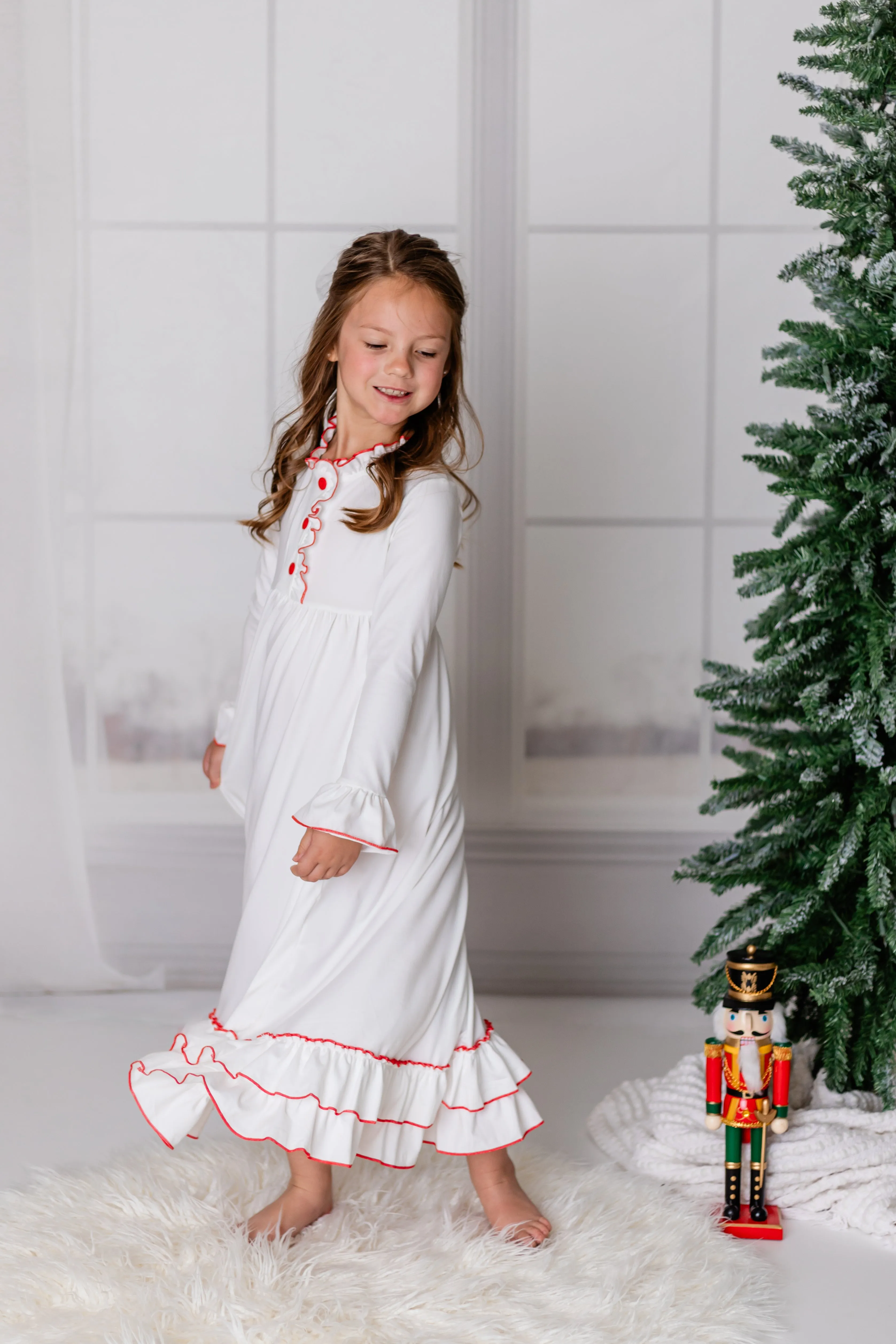CLARA WHITE NIGHTGOWN