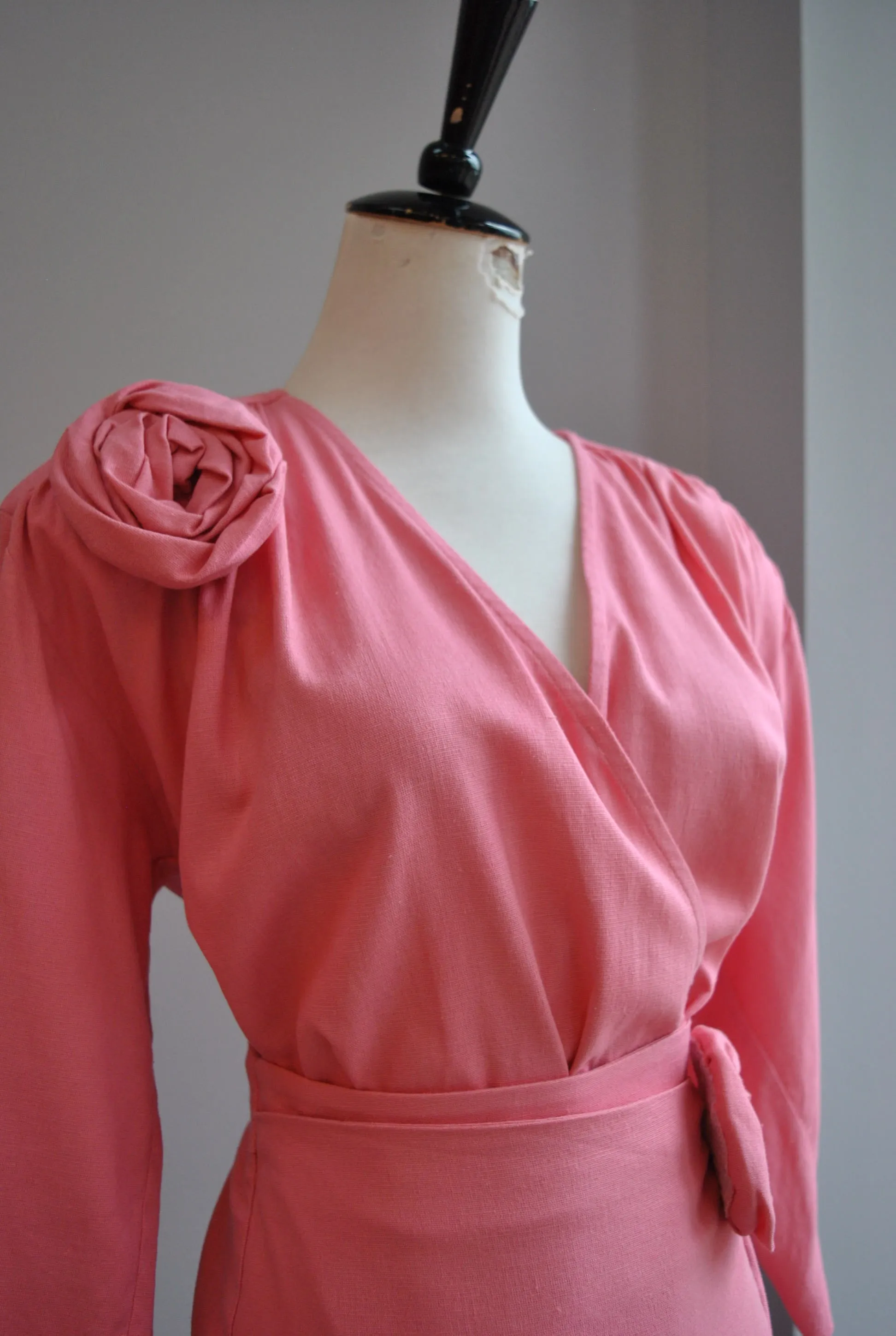 CLEARANCE - PINK LINEN SUMMER SET