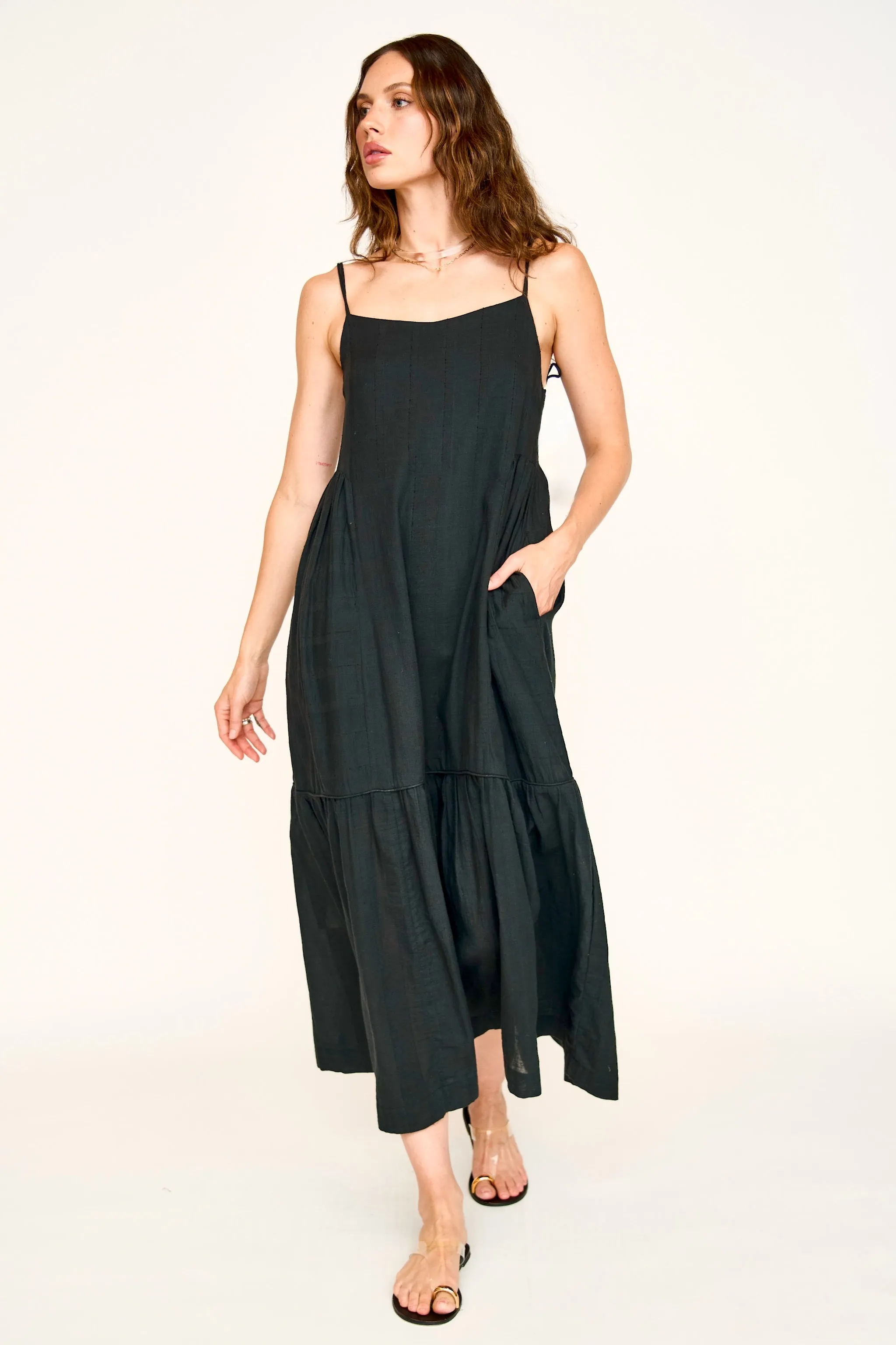 Clemente Dress in Black