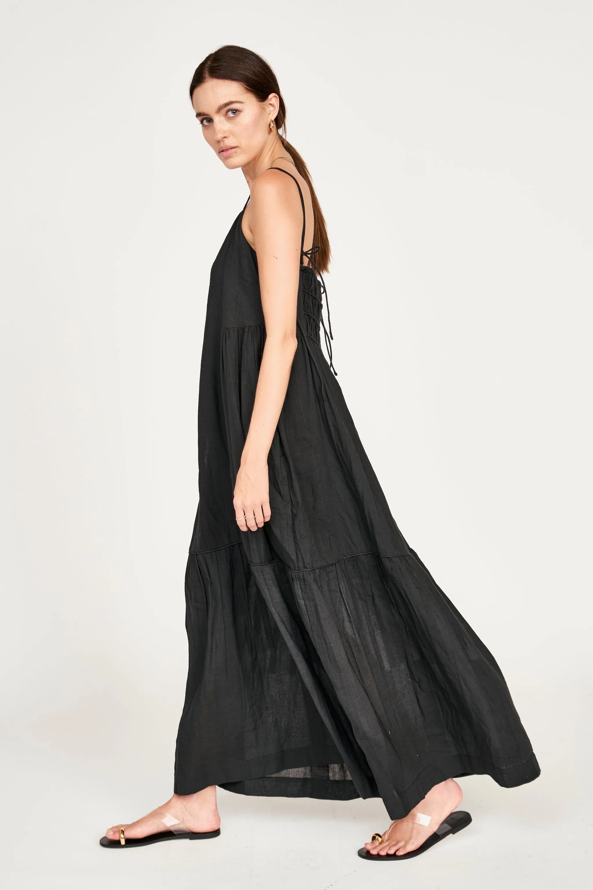 Clemente Dress in Black