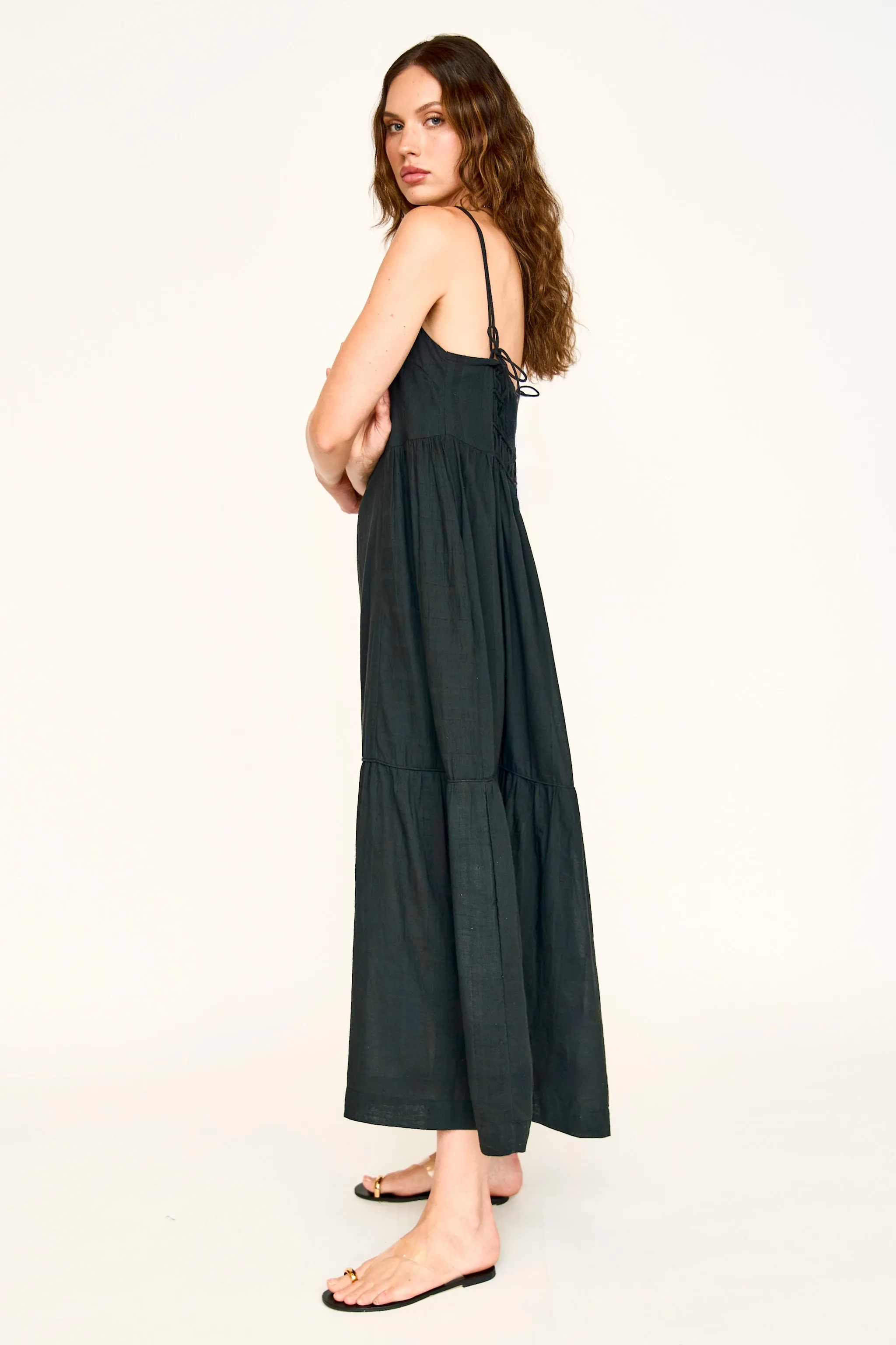 Clemente Dress in Black