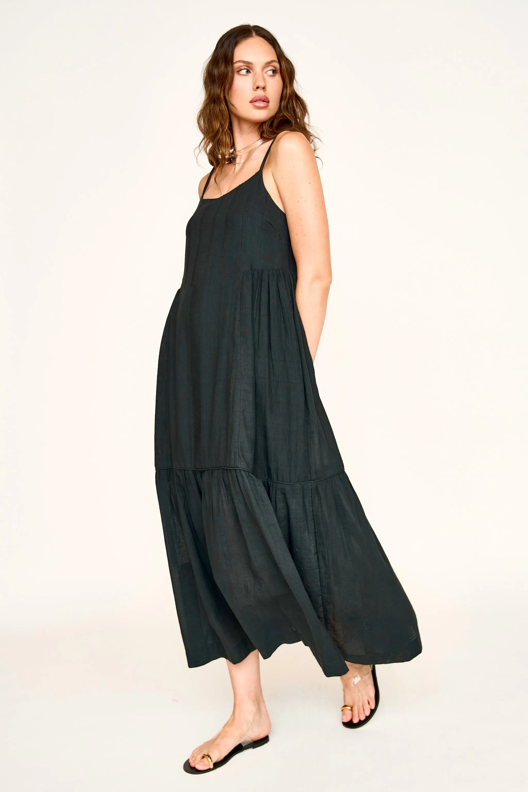 Clemente Dress in Black