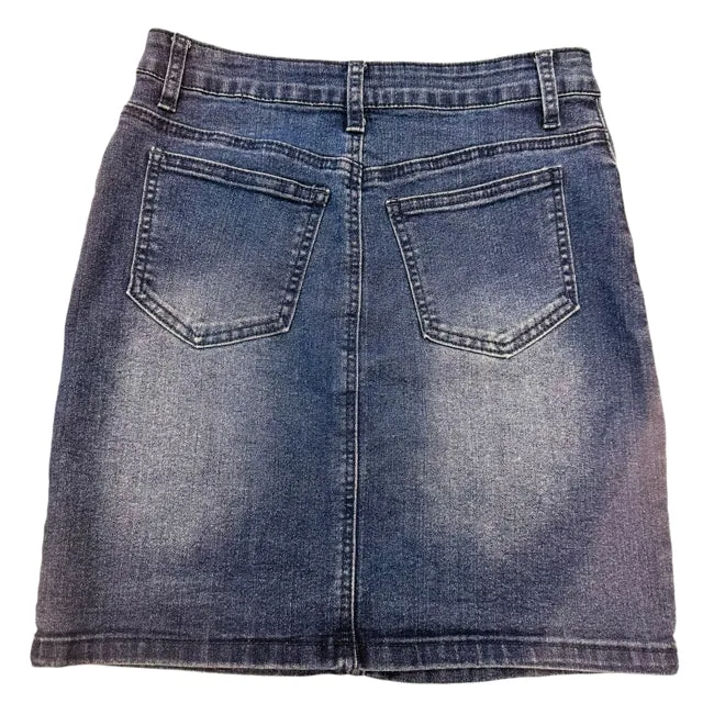 Cleo Petites Denim Skirt Woman's Size 0