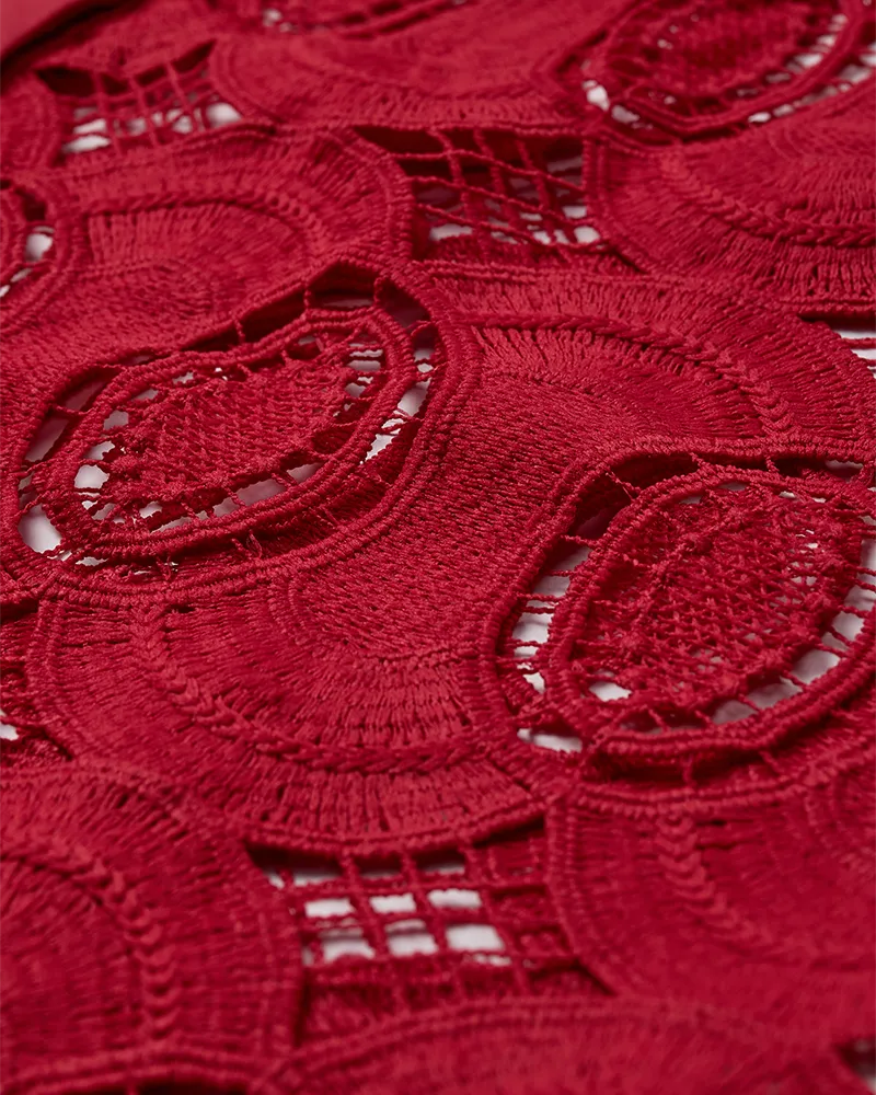 CMCIRKLA - SHIRT IN RED