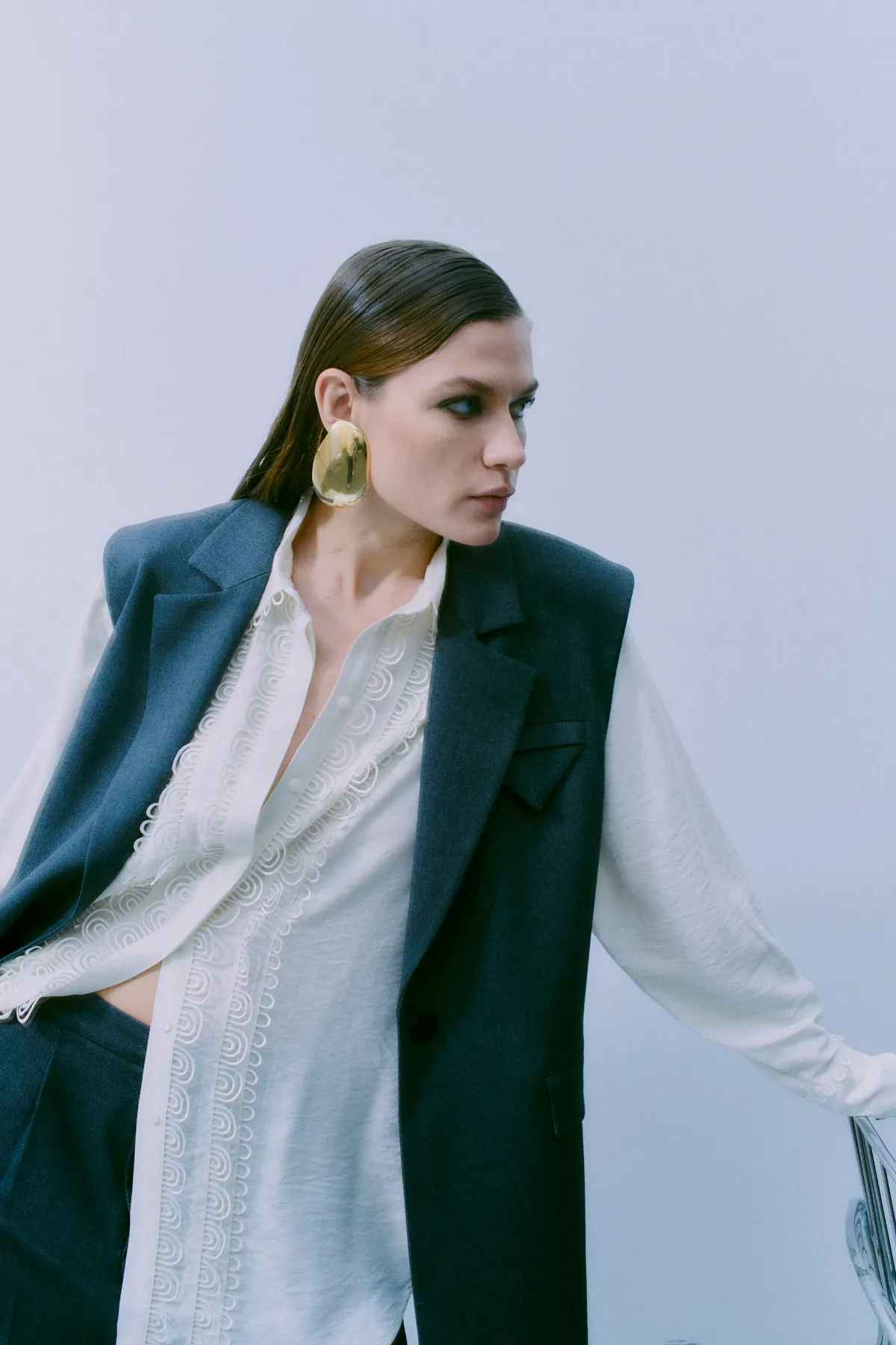 CMMOLO - SHIRT IN BEIGE