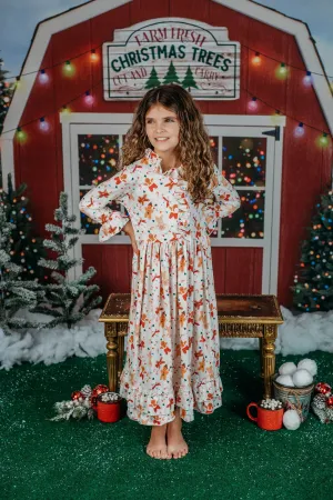 COOKIE CRUMBLE NIGHTGOWN- BEIGE