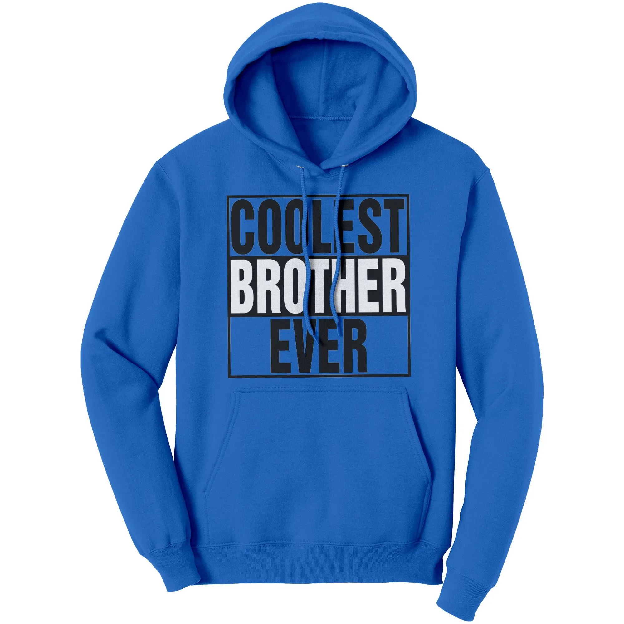 Coolest Brother Hoodie, Brother Sweater, Mens Clothing, Graphic Hoodie, Big Brother Shirt, Christmas Gifts For Older Brother, Family Gift