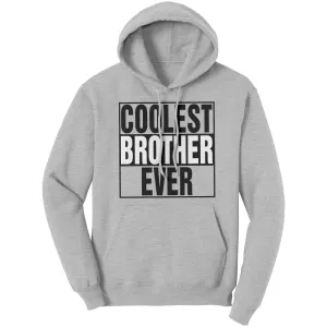 Coolest Brother Hoodie, Brother Sweater, Mens Clothing, Graphic Hoodie, Big Brother Shirt, Christmas Gifts For Older Brother, Family Gift