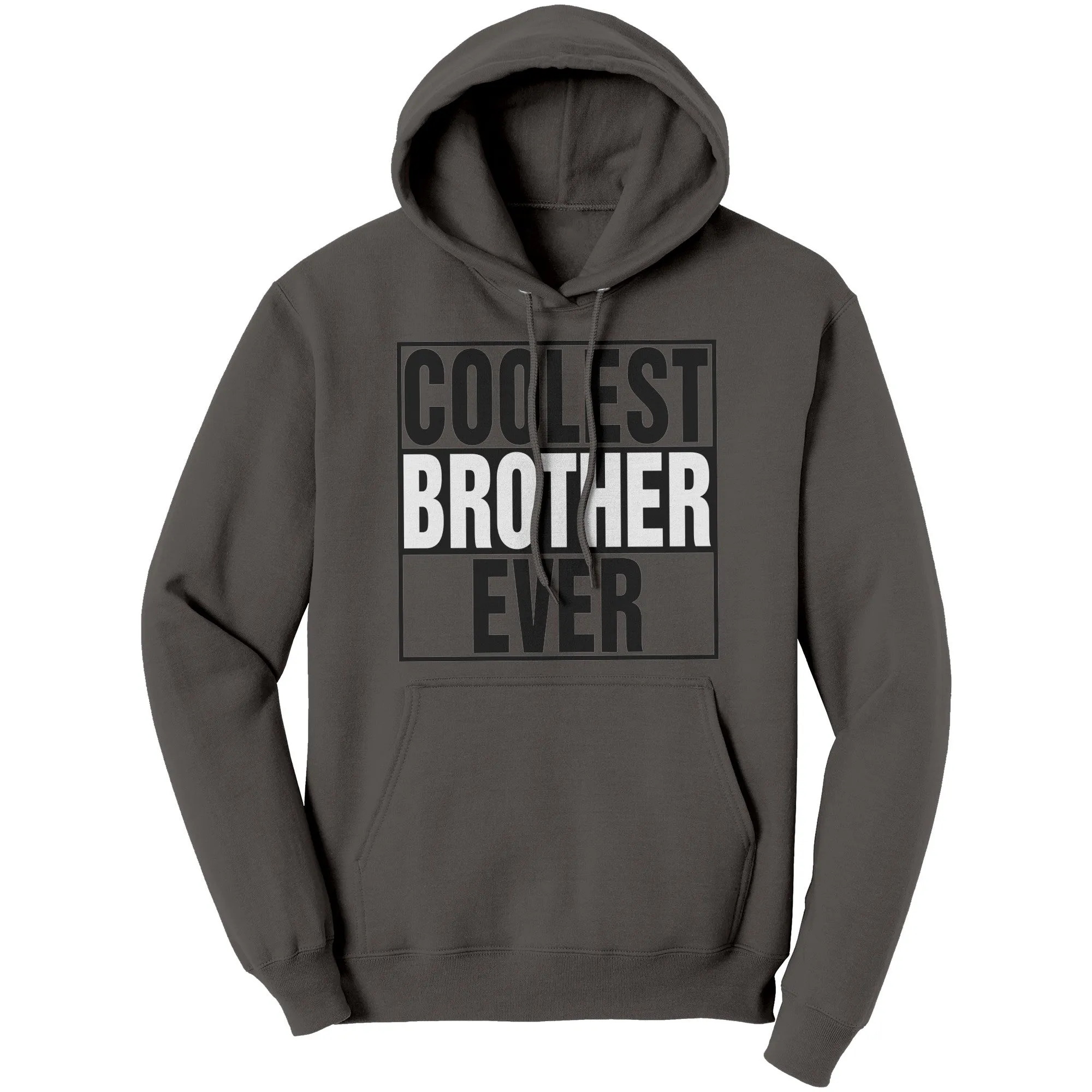 Coolest Brother Hoodie, Brother Sweater, Mens Clothing, Graphic Hoodie, Big Brother Shirt, Christmas Gifts For Older Brother, Family Gift