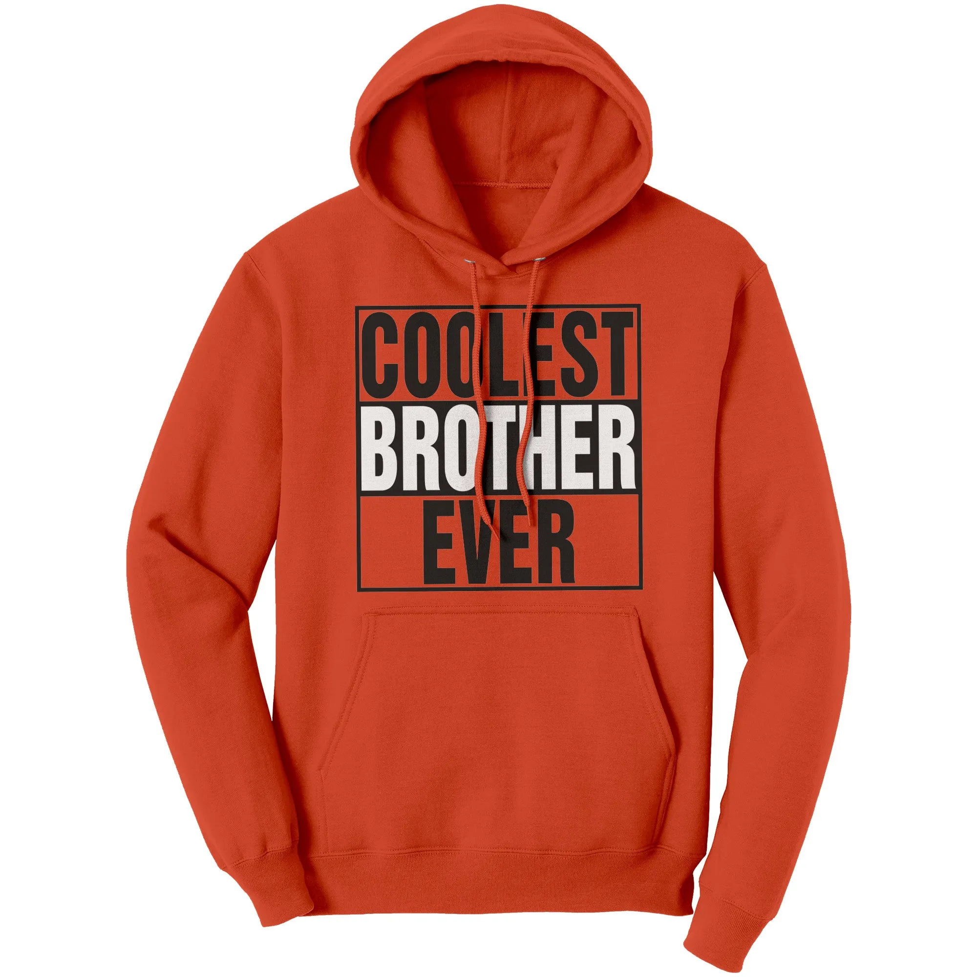 Coolest Brother Hoodie, Brother Sweater, Mens Clothing, Graphic Hoodie, Big Brother Shirt, Christmas Gifts For Older Brother, Family Gift