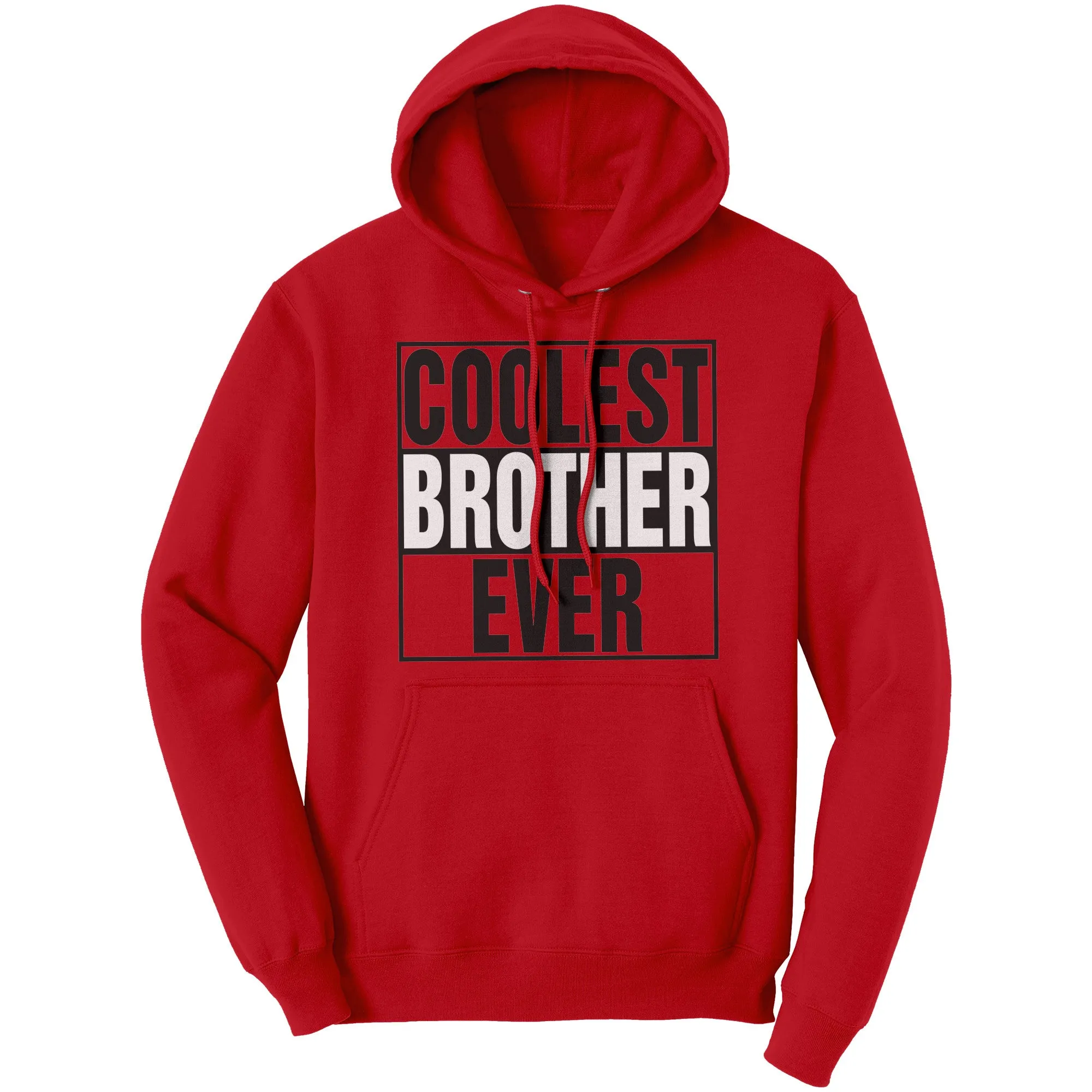 Coolest Brother Hoodie, Brother Sweater, Mens Clothing, Graphic Hoodie, Big Brother Shirt, Christmas Gifts For Older Brother, Family Gift