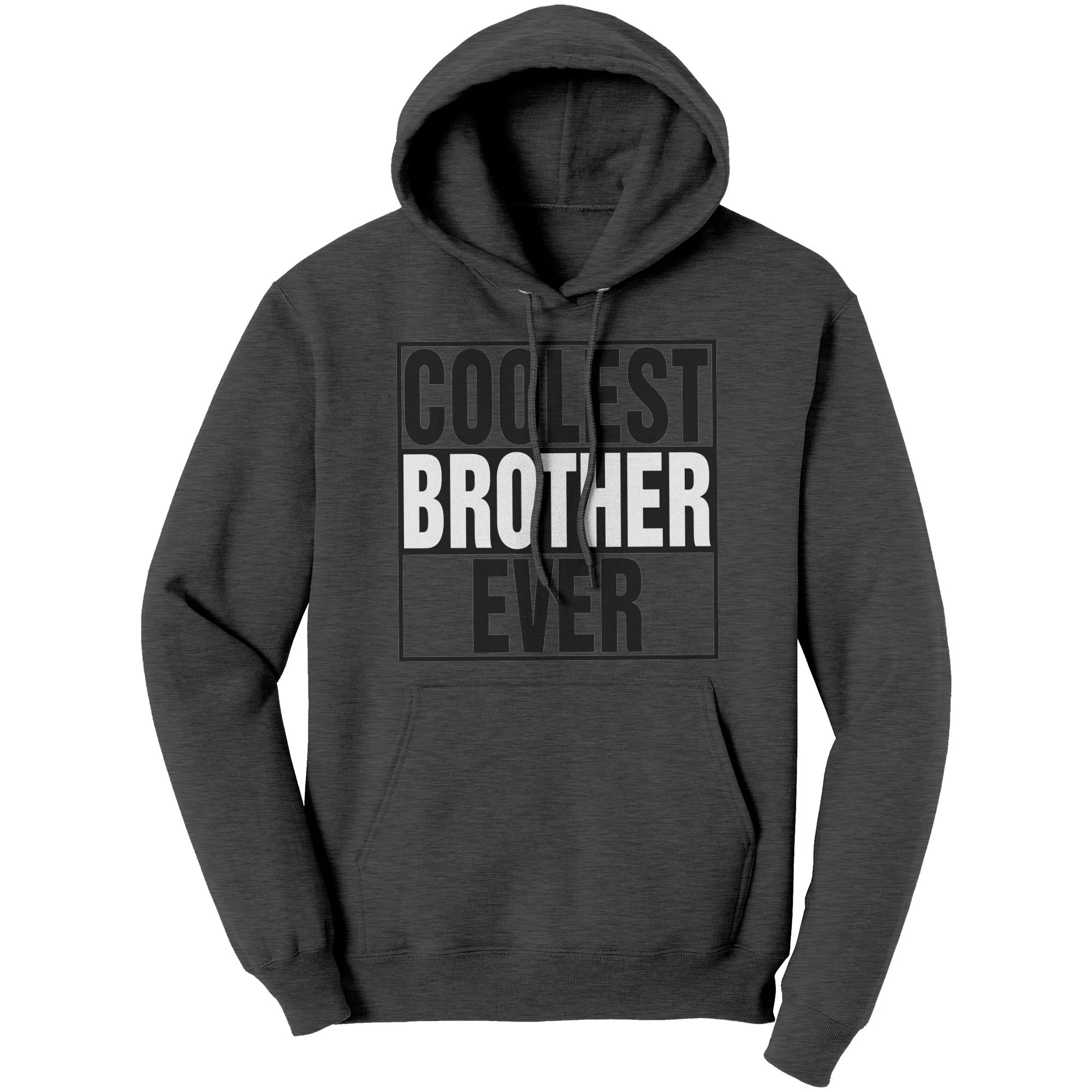 Coolest Brother Hoodie, Brother Sweater, Mens Clothing, Graphic Hoodie, Big Brother Shirt, Christmas Gifts For Older Brother, Family Gift