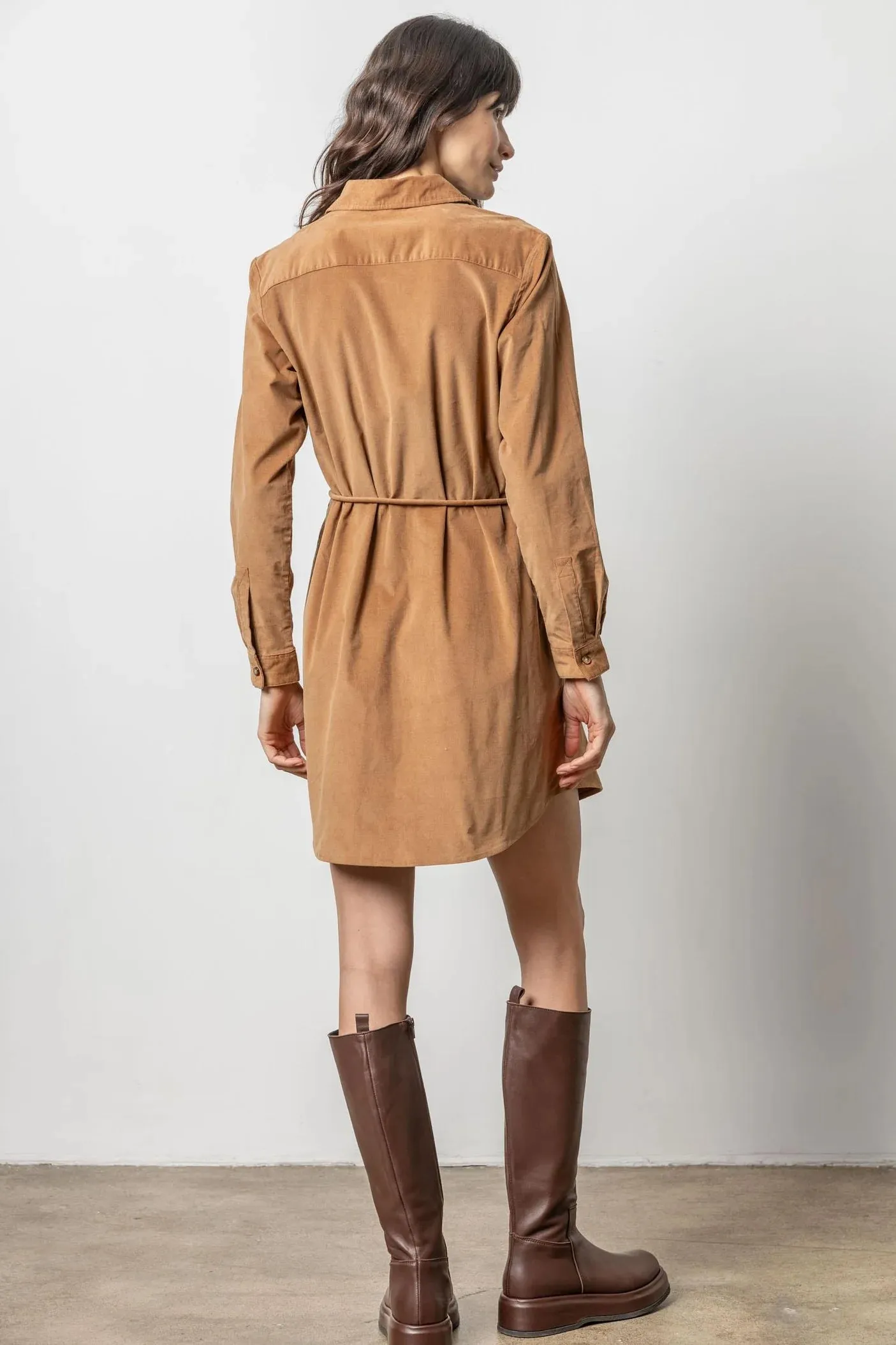 Corduroy Shirt Dress | Acorn