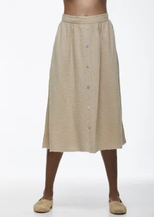 Cotton Crinkle Skirt