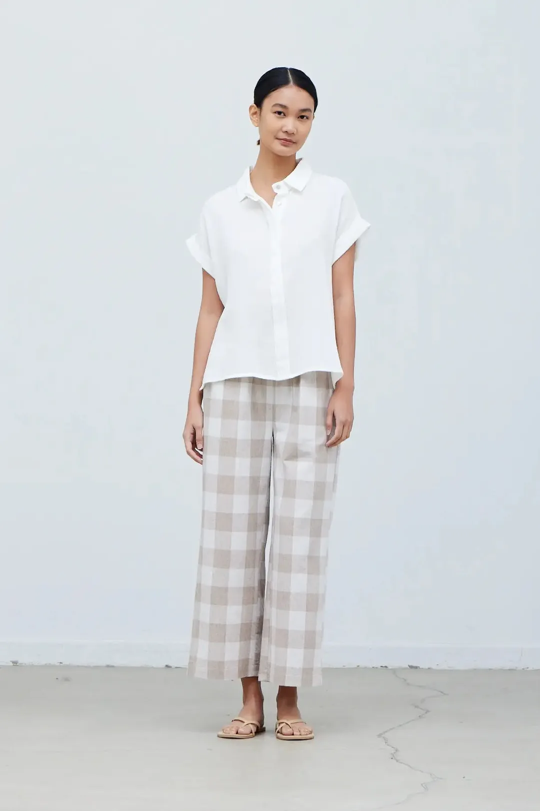 Cotton Double Gauze Shirt Off White