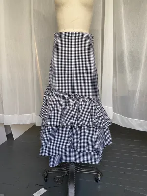 Cotton Gingham Skirt