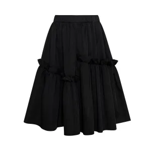 Cotton Skirt Geneva, Black