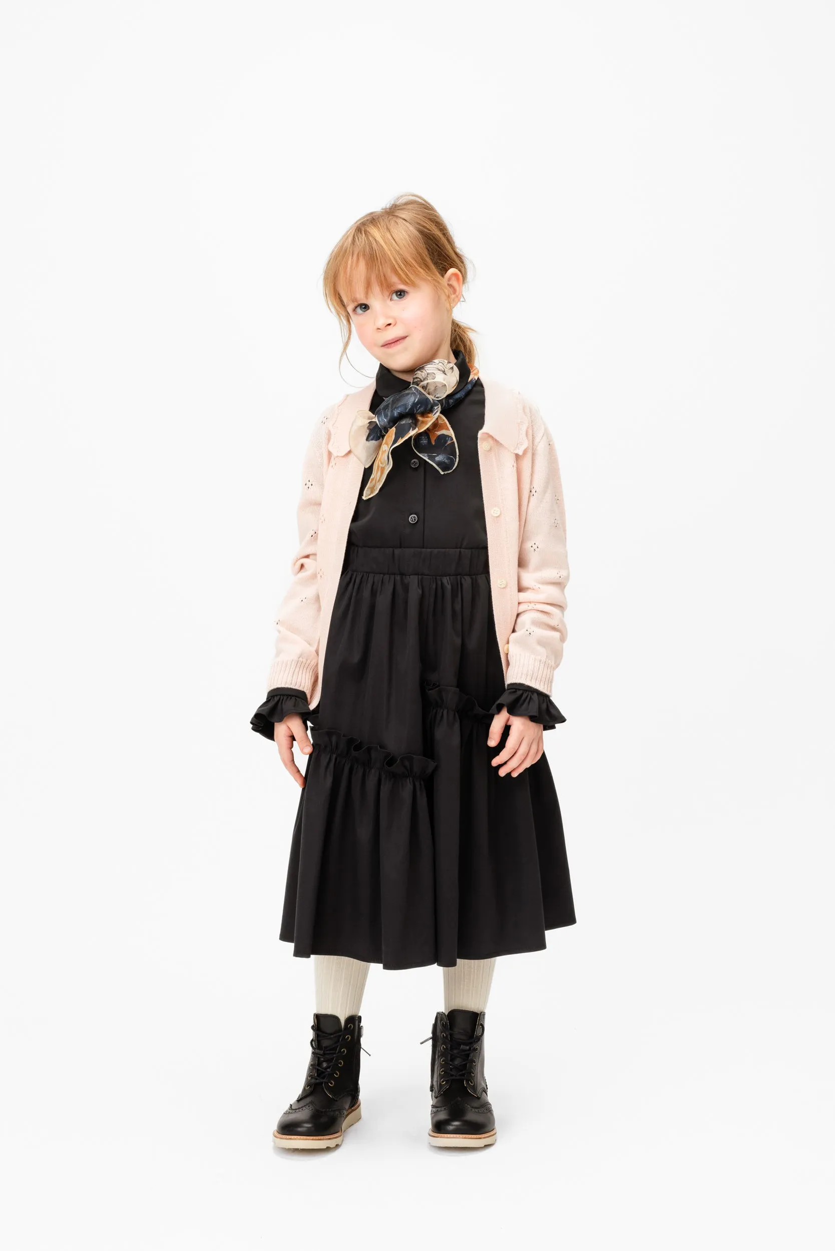 Cotton Skirt Geneva, Black