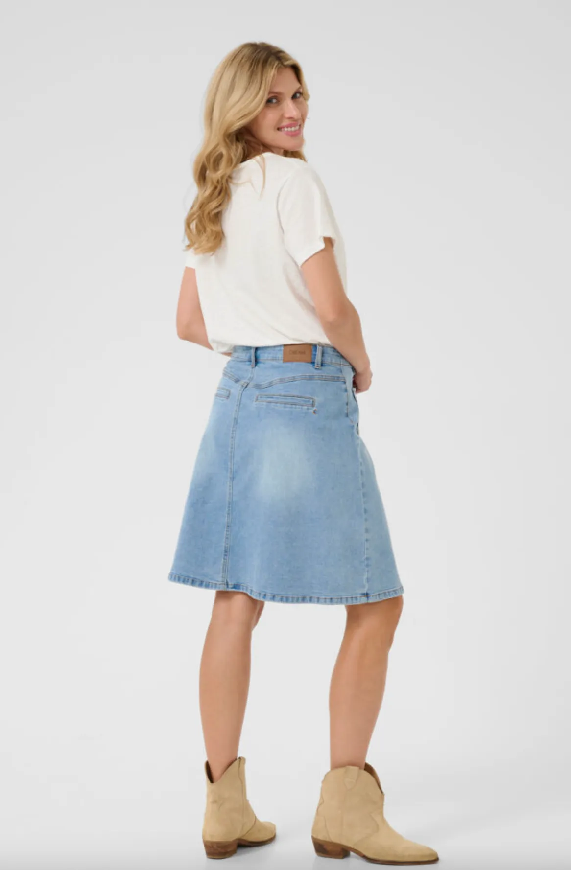 CR - Juliette denim skirt
