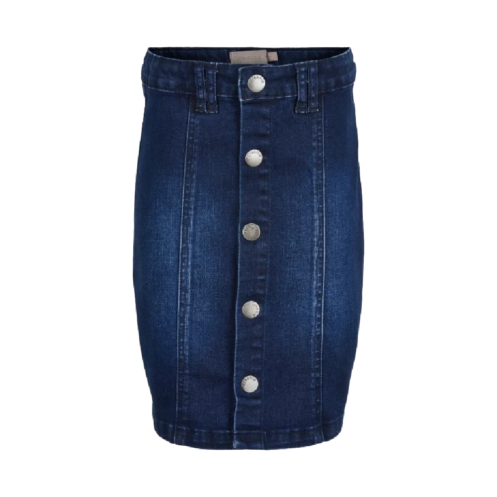 Creamie Denim Skirt