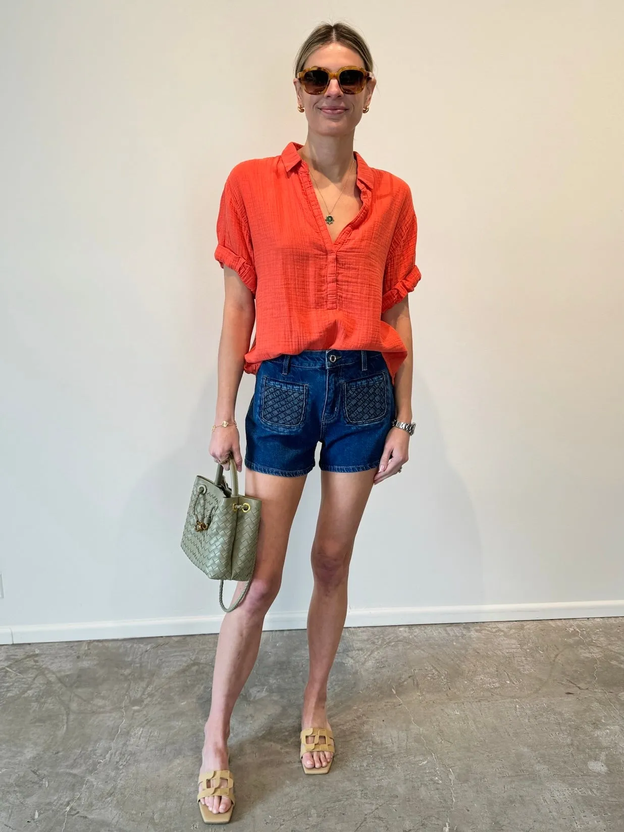 Cruz Top in Paprika