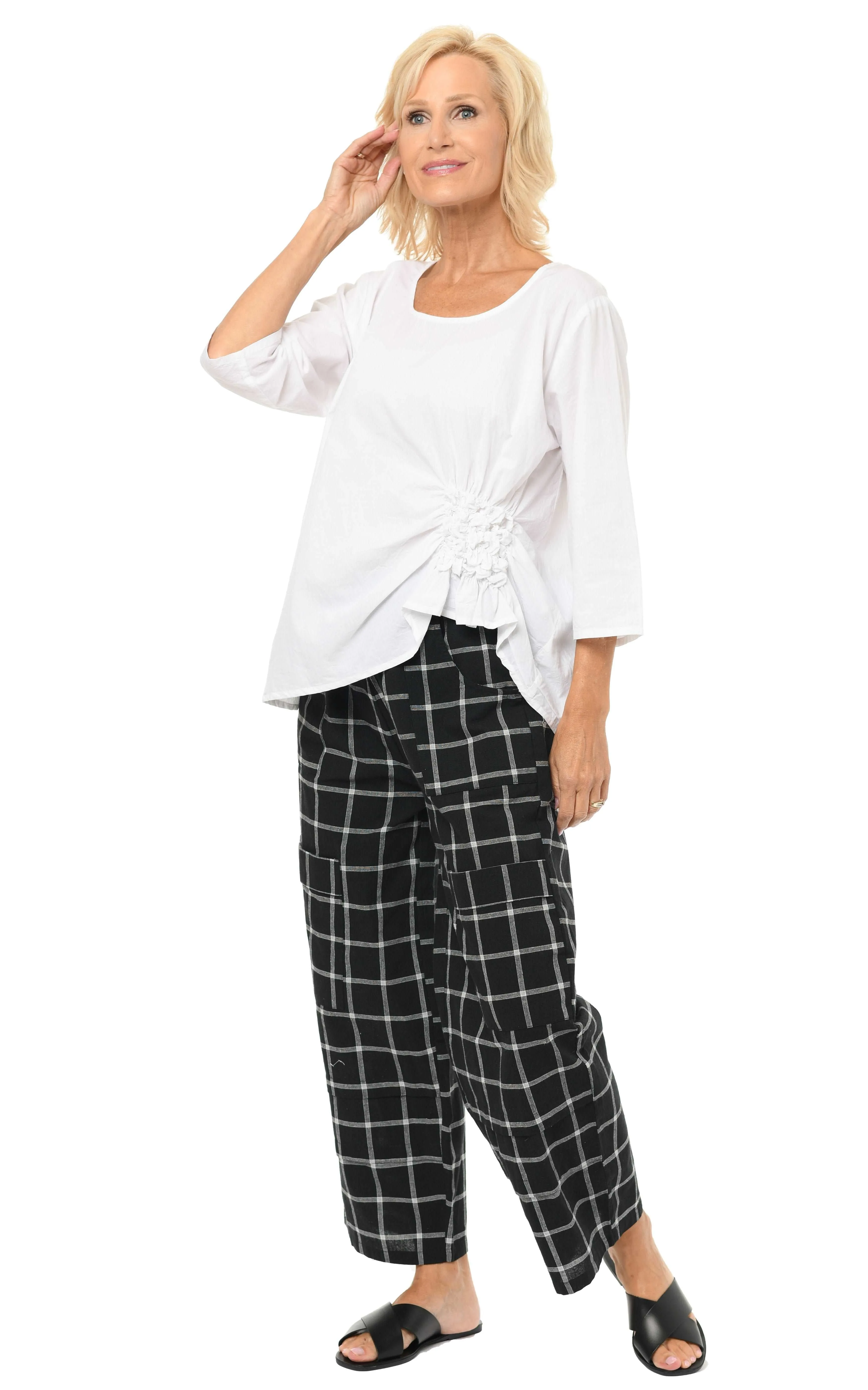 CV365 Olga Top in White