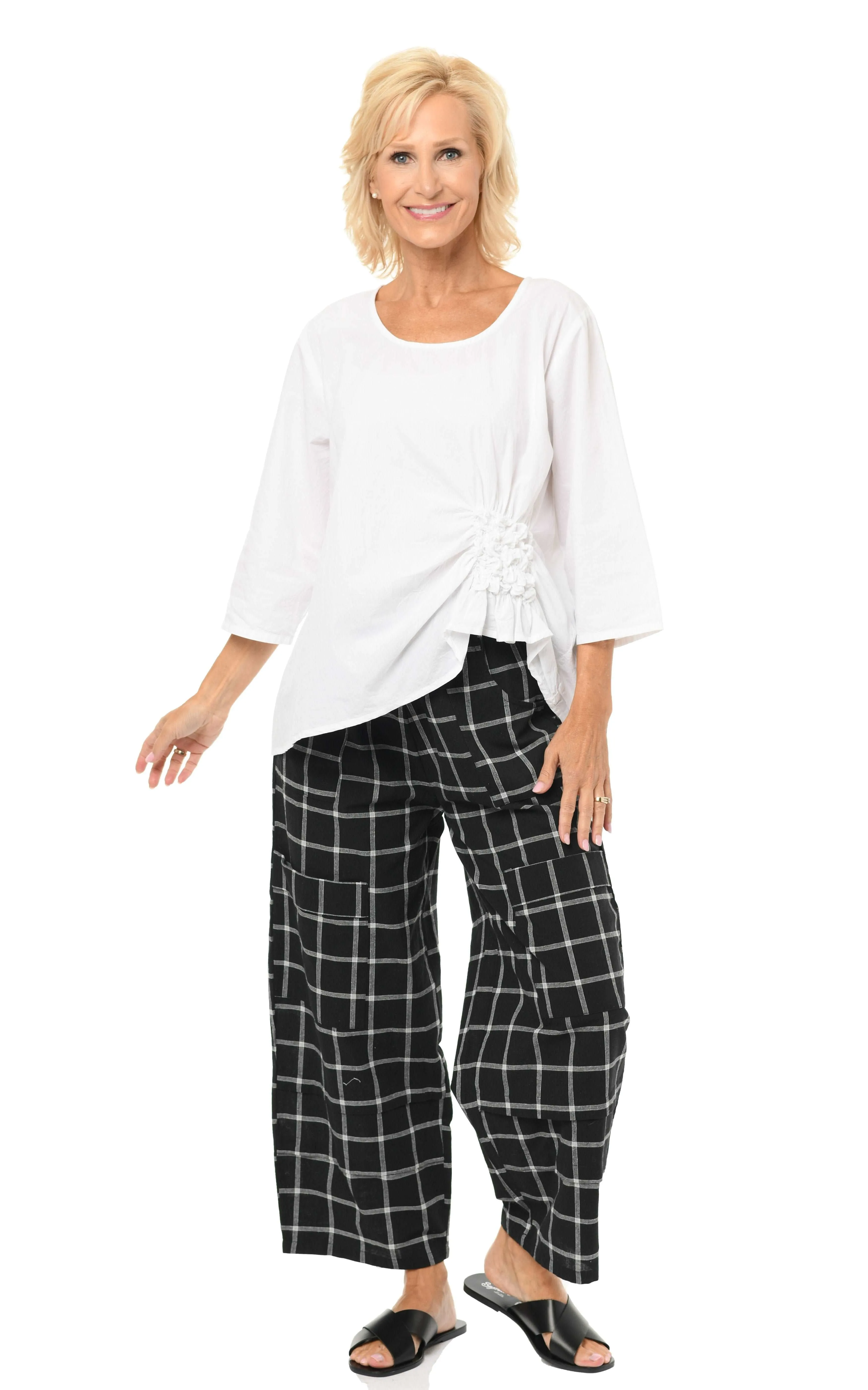 CV365 Olga Top in White