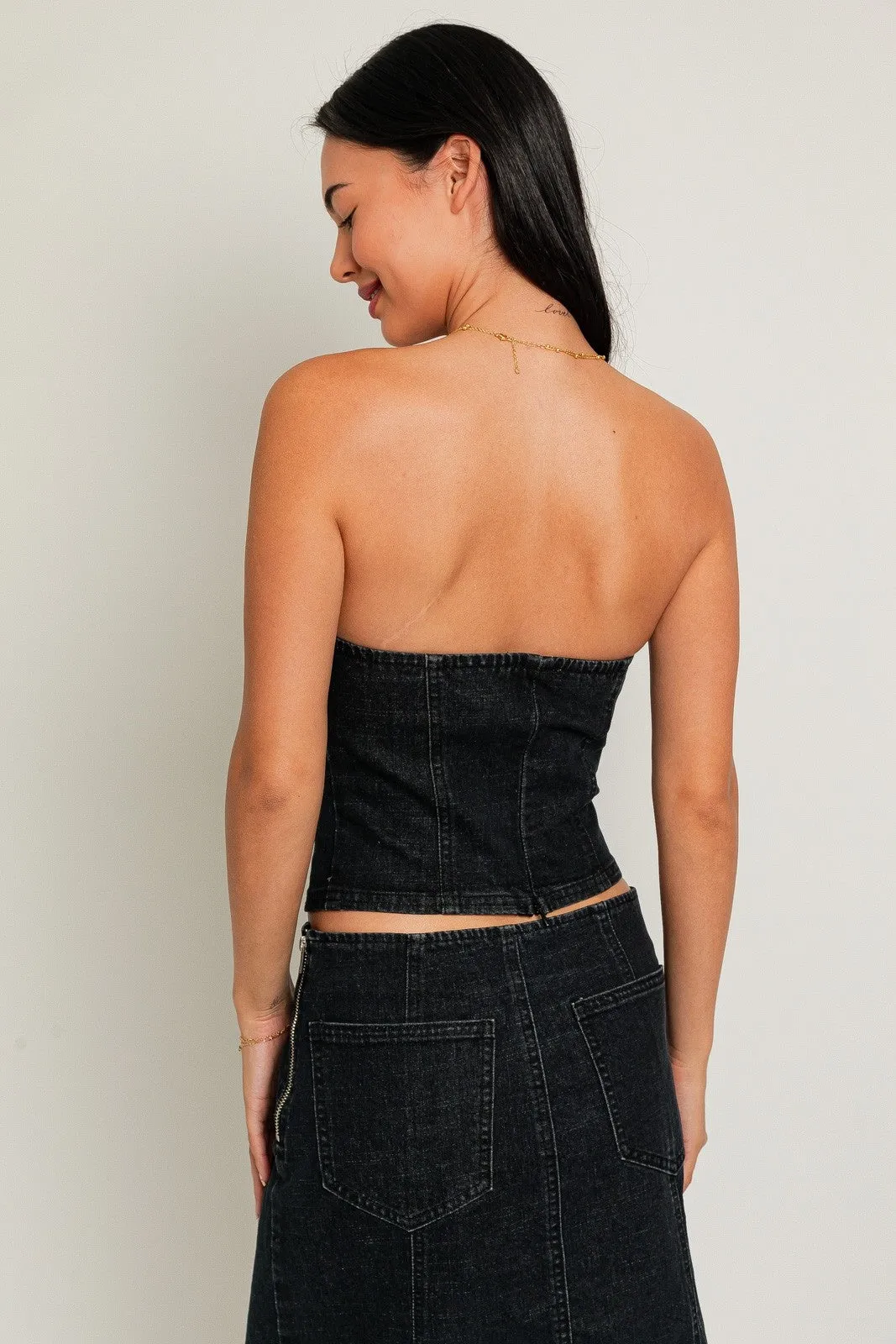 Dark Denim 2-Piece Set