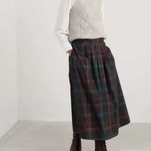 Day Dream Midi Skirt - Cherish Onyx