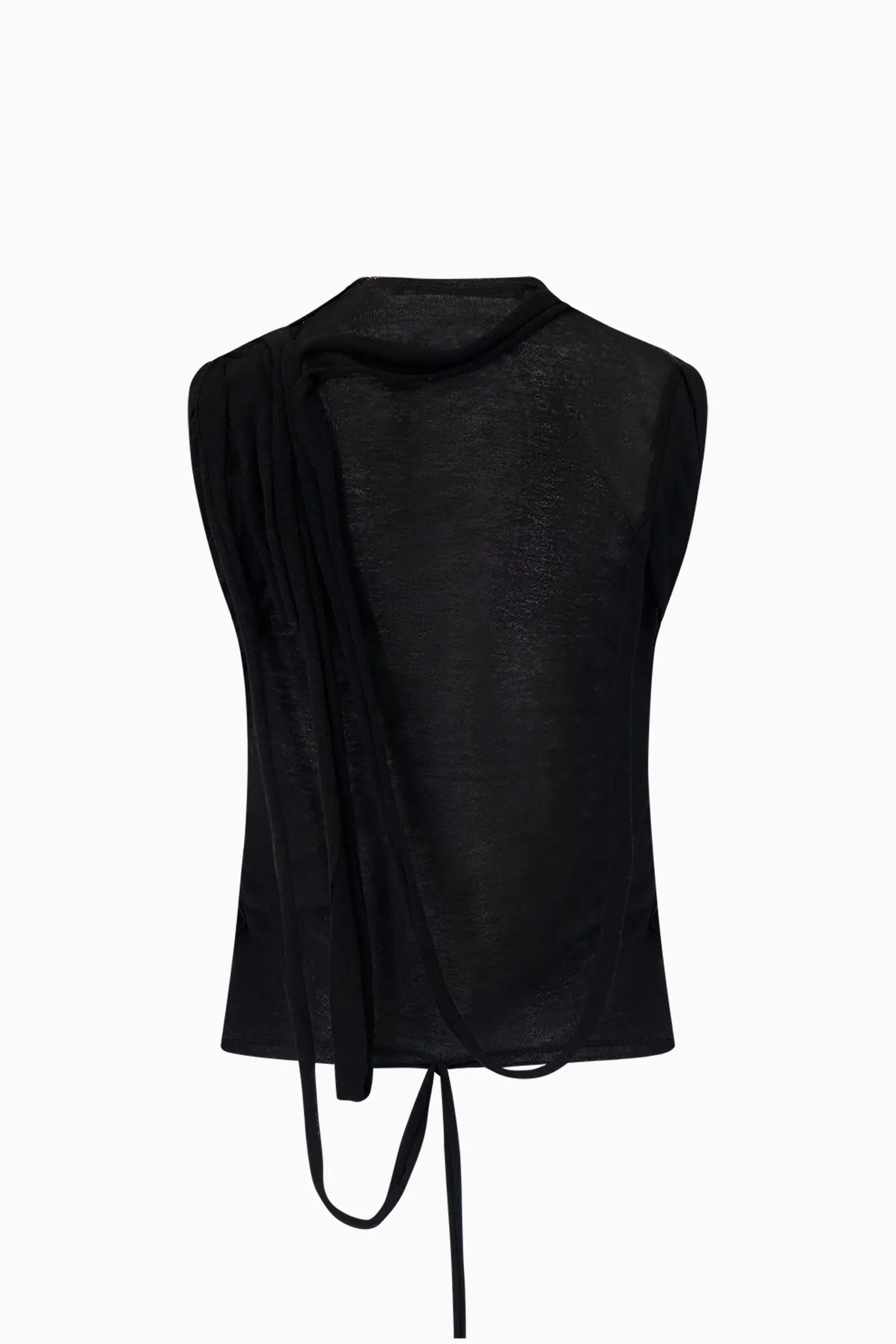 Deconstructed Linen Top