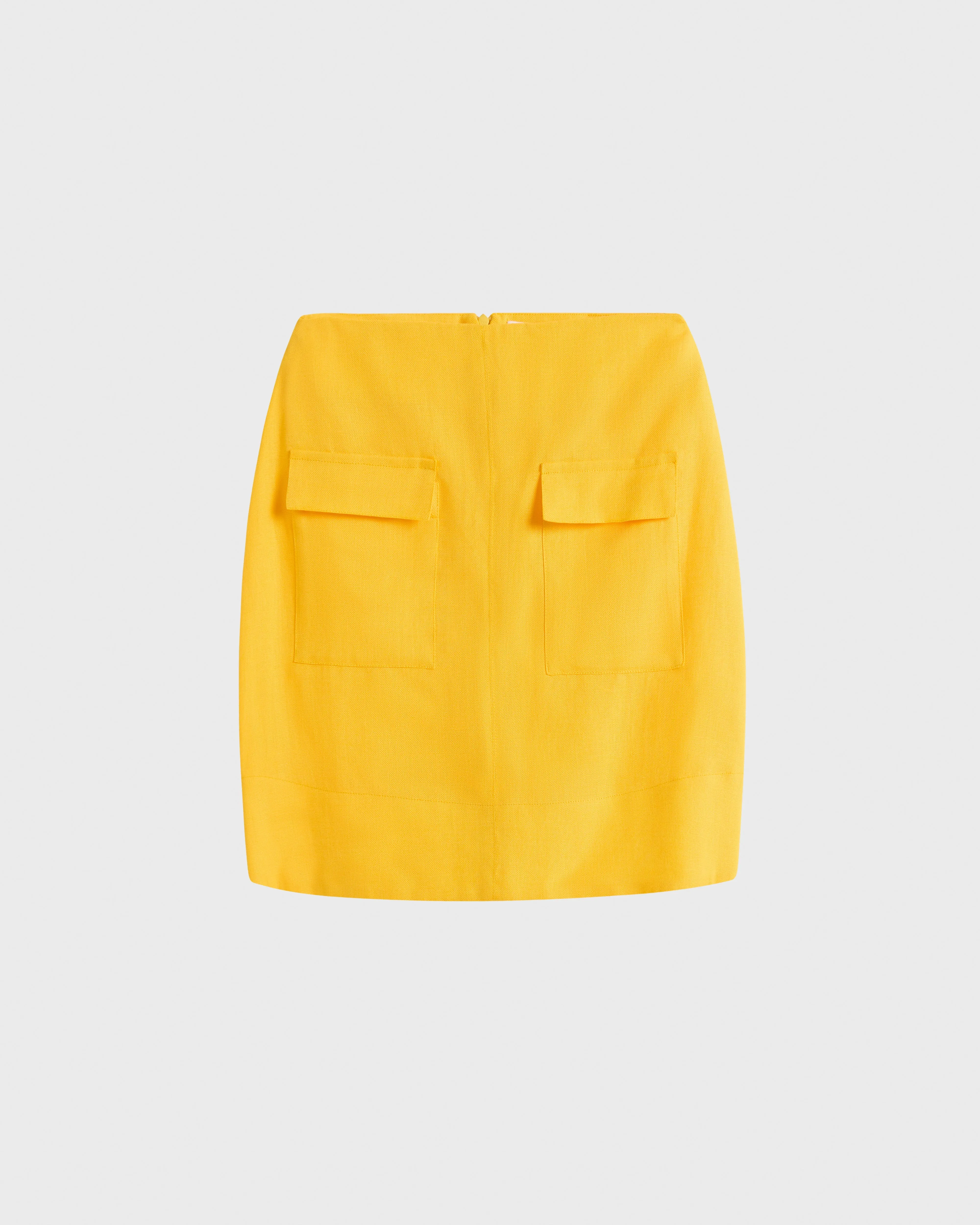 Delphi Mini Skirt - Daffodil