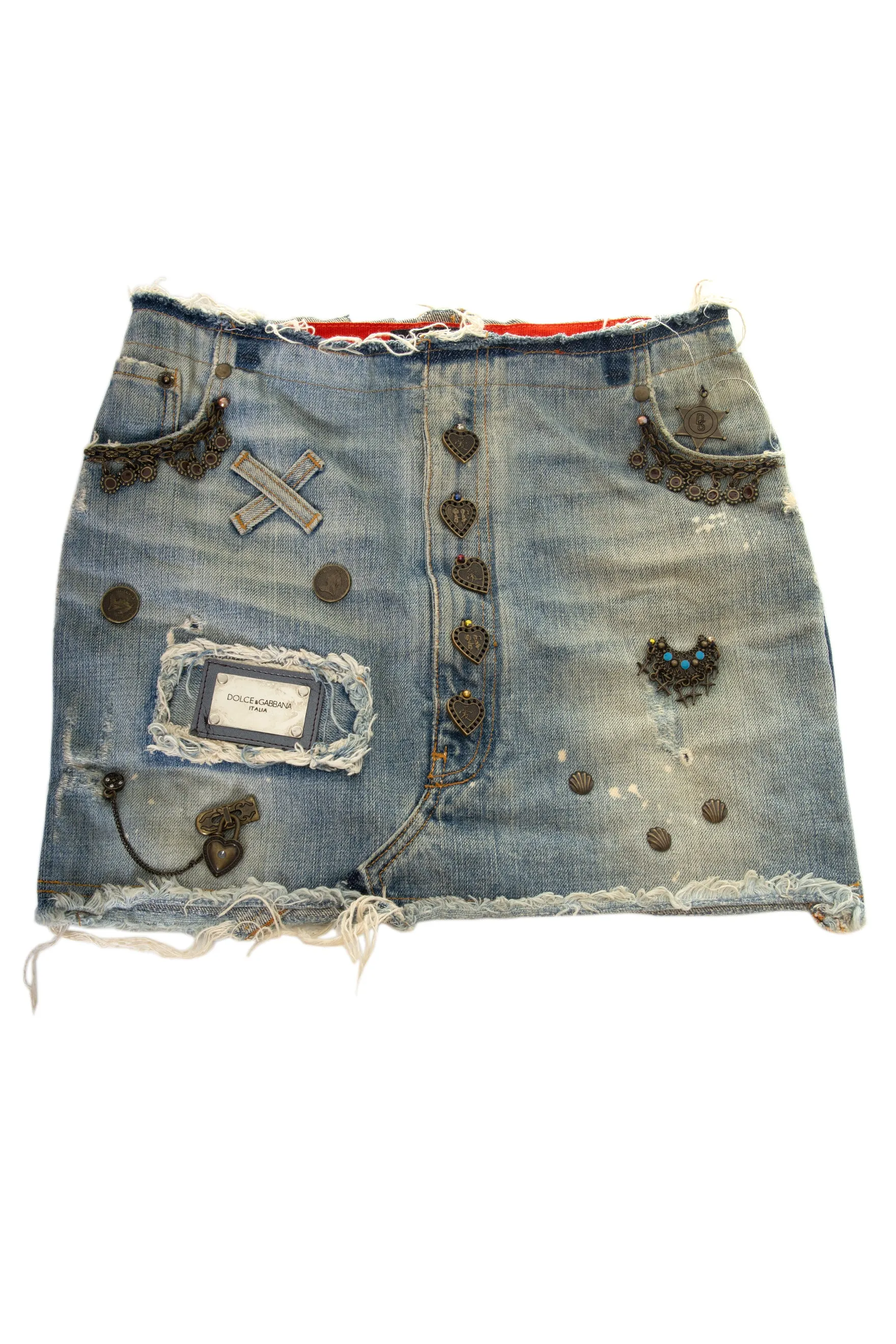 Denim Clutch