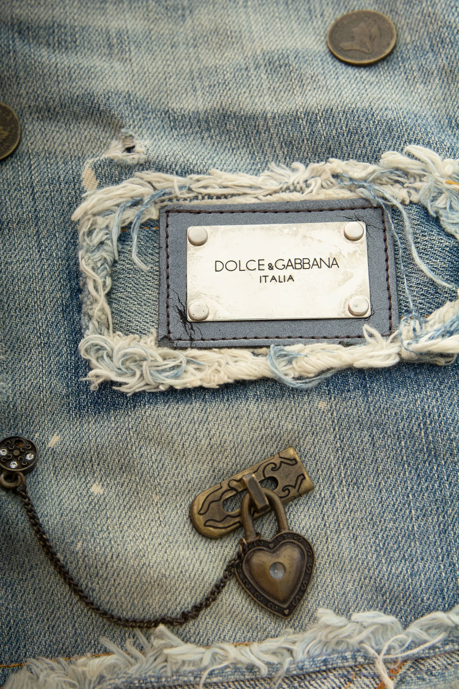 Denim Clutch