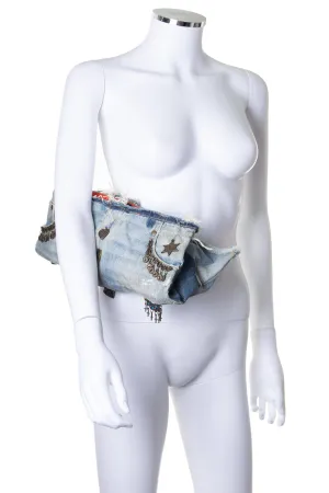 Denim Clutch