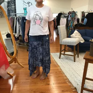 Denim Handkercheif Skirt