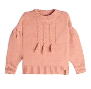 Deux Par Deux Peach Bud Sweater