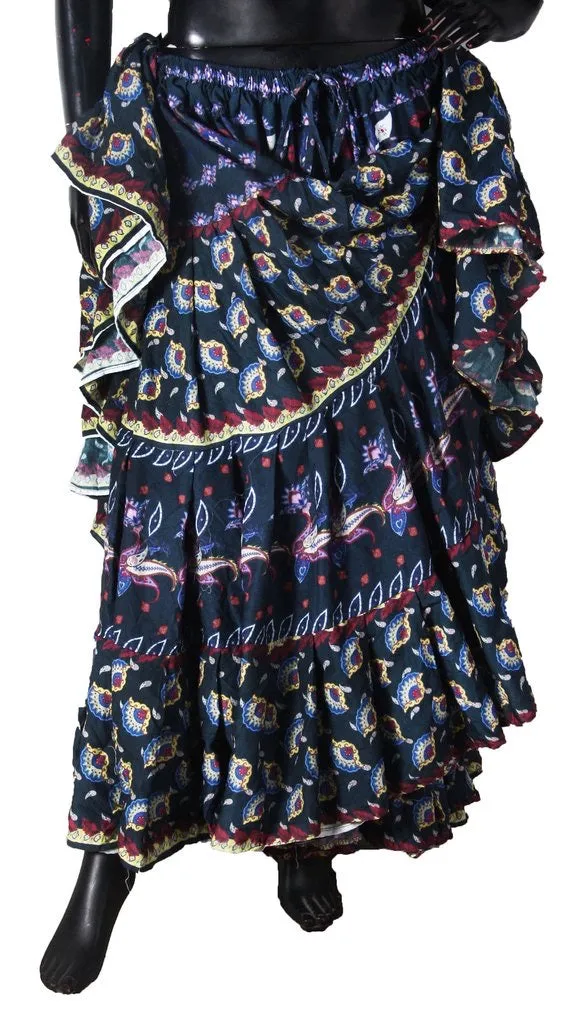 Digital Printed Skirt dark night WLS