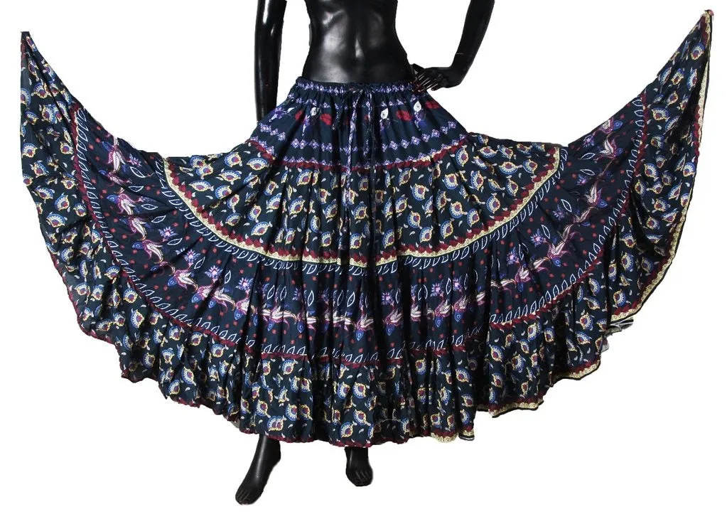 Digital Printed Skirt dark night WLS