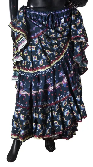 Digital Printed Skirt dark night WLS