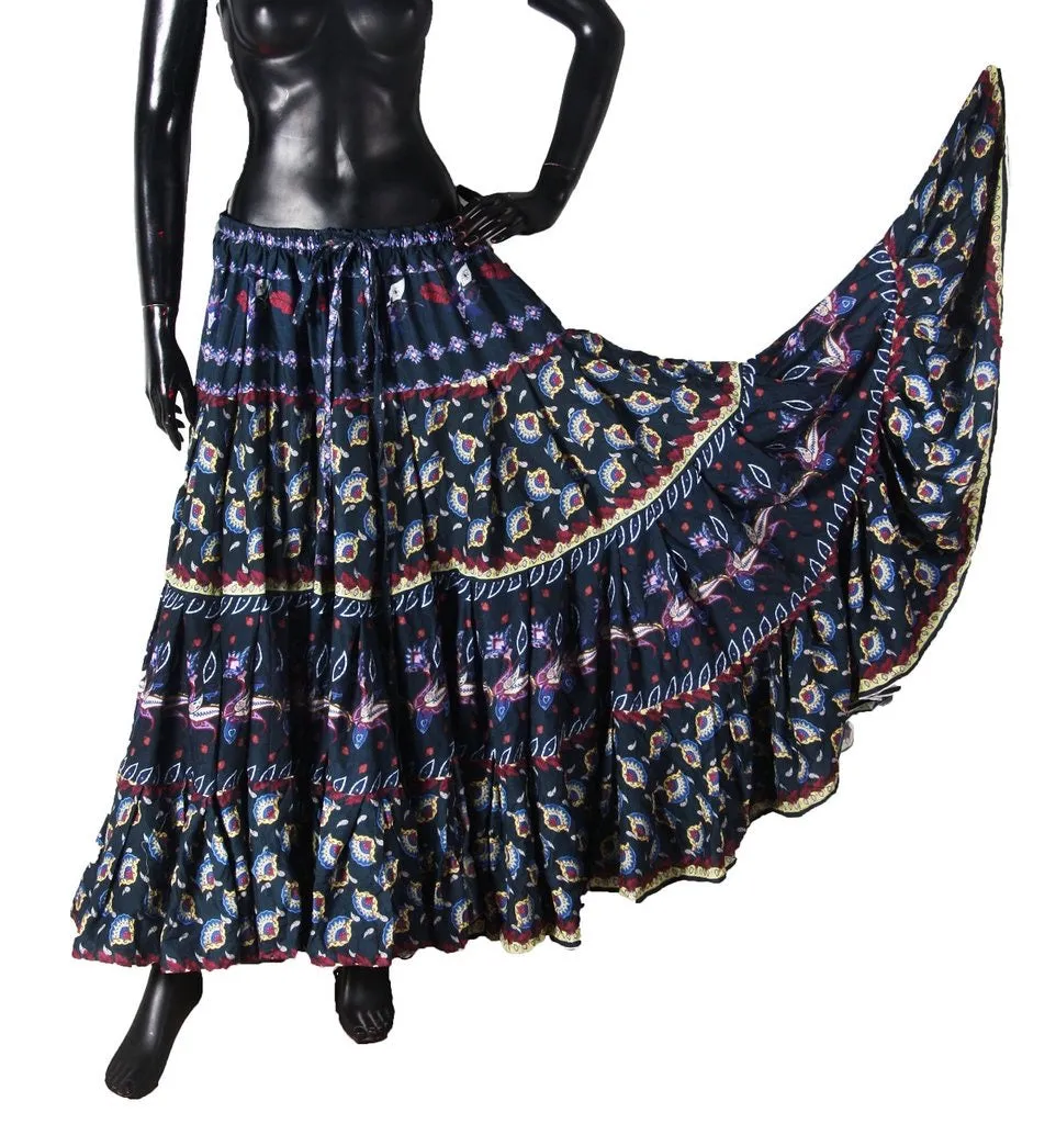 Digital Printed Skirt dark night WLS