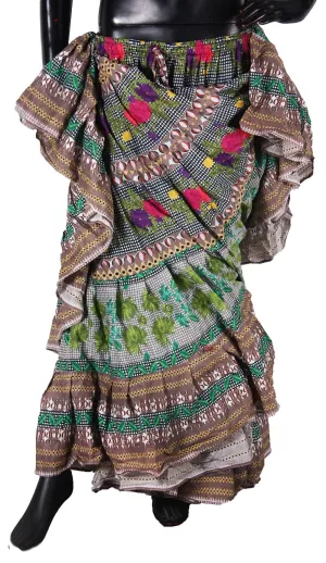 Digital Printed Skirt GREEN WLS