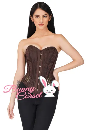 Dinah Brown Overbust Corset